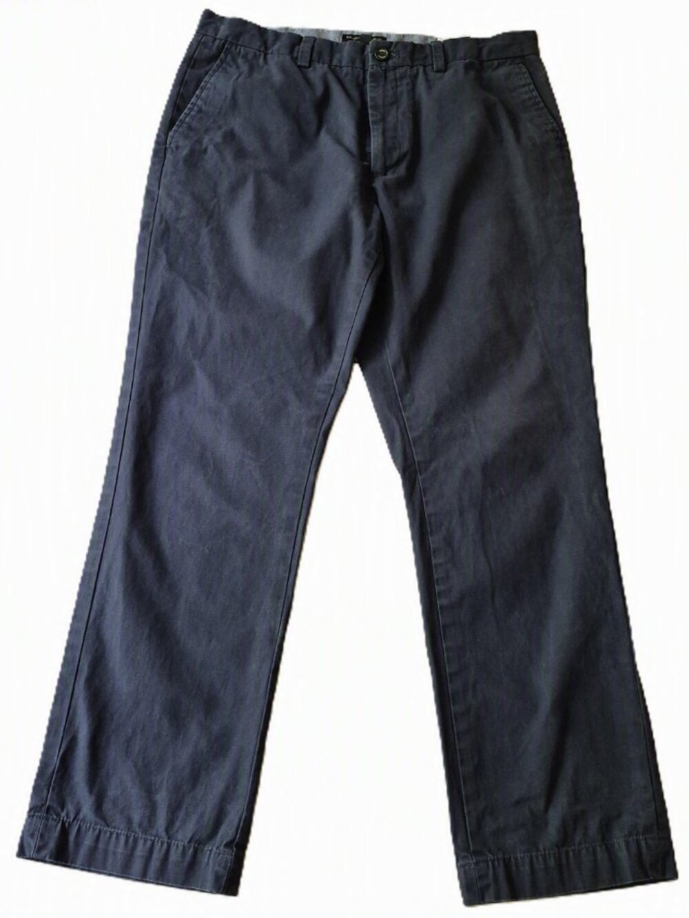 Banana Republic Aiden Chino Pants Mens 34x30 Navy Blue Straight Leg